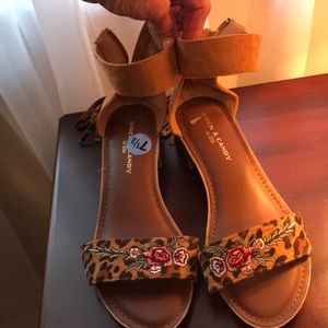 Rock & Candy sandals never worn